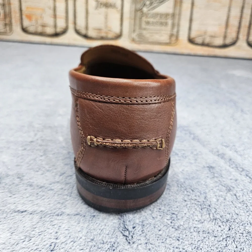 Cole Haan Pinch Grand OS Penny Loafers Mens 11 Hand Sewn Slip On Shoes Leather